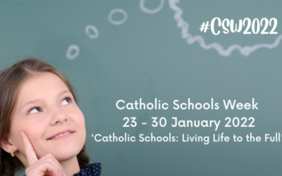 Message from Bishop Cullinan for Catholic Schools Week 23rd to 30th January