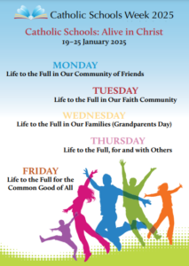 Catholic Schools Week 2025 Alive in Christ! Diocese of Waterford & Lismore