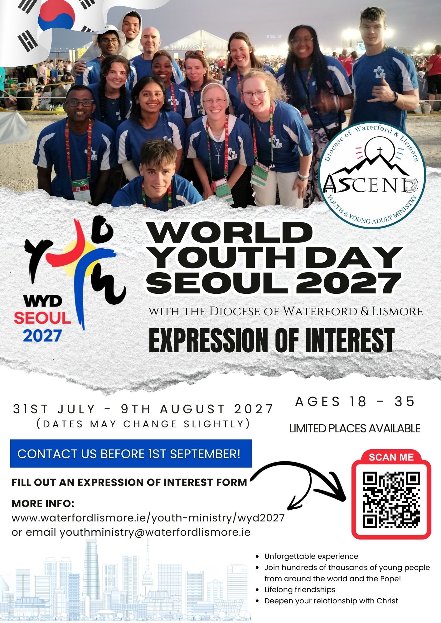 World Youth Day EOI Poster